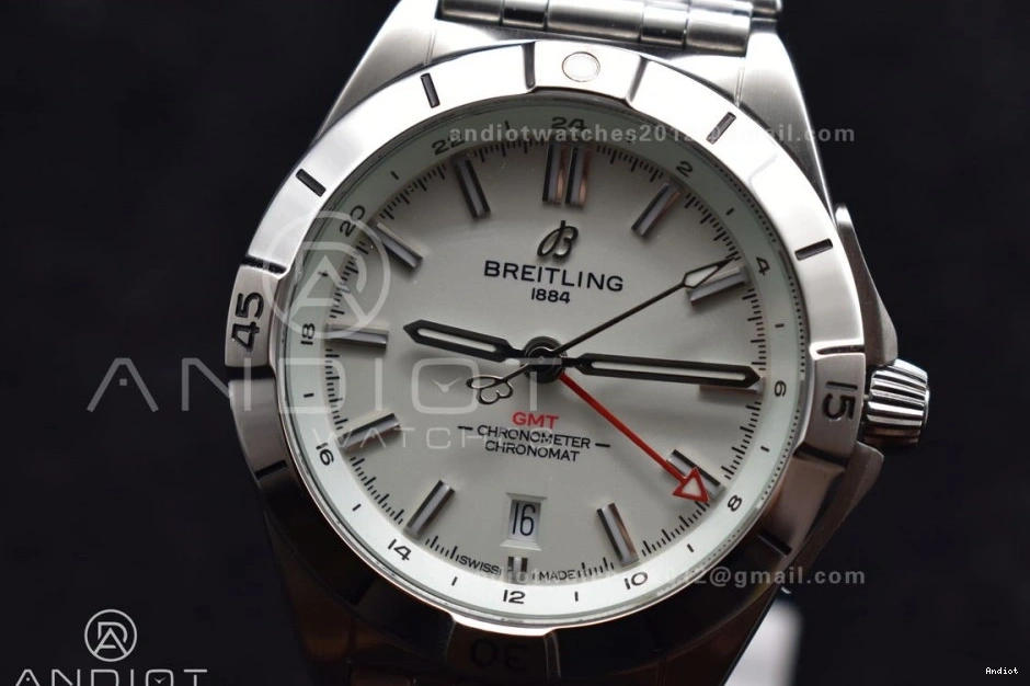 Chronomat On SS 532 White Factory 1:1 Dial Edition Automatic BLS Bracelet GMT Best Breitling Affordable A 40mm 0726